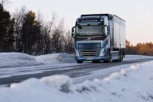 Volvo testuje pojazdy ciężarowe zasilane wodorem