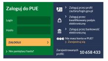 konto płątnika w PUE ZUS